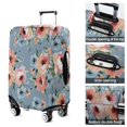 thumbnail image 5 of Pioneer Flower Floral Print Pattern Luggage Cover Fashion Suitcase Cover Baggage Covers Fit 25-28 Inch Luggage (Go Travel), 5 of 5