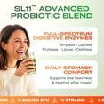 thumbnail image 6 of (2 pack) GoBiotix Super Greens & Reds Organic Super Greens Powder with Probiotics for Digestion, 30 Servings, Mango Flavor, 6 of 10
