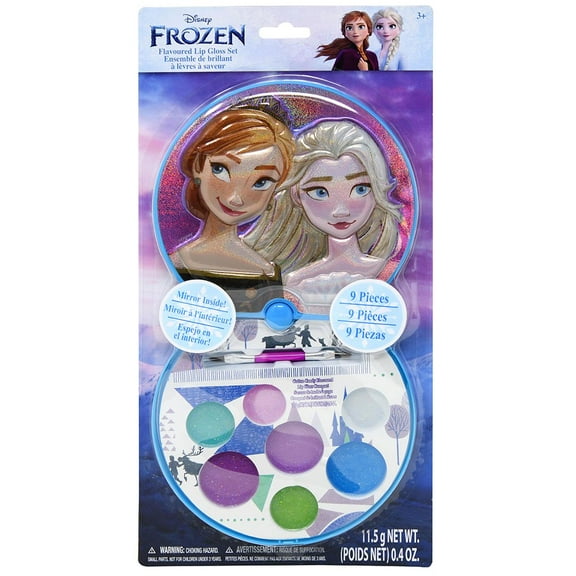 Frozen Anna and Elsa Slide Out Lip Gloss Compact