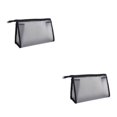 thumbnail image 2 of Billuyoard Neceser de viaje multifuncional para hombres, bolsa necesaria con cremallera, almacenamiento impermeable, organizador de artículos de Negro L 2piezas, 2 of 6