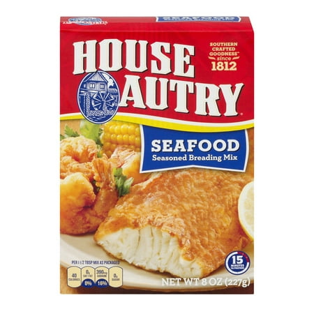 House Autry® Seafood Seasoned Breading Mix 8 oz. Box