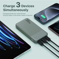 thumbnail image 4 of Cargador portátil NOBIS Power Bank de 10000 mAh con cable C a C, 4 of 7