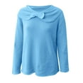 thumbnail image 4 of Chandail en Tricot pour Femmes, Chandail-Over Uni, 4 of 5