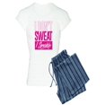 thumbnail image 1 of CafePress - I Don't Sweat Pink - Women's Light Pajamas, 1 of 1