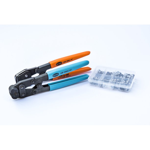 Oetiker StepLess® Clamp Kit 80 Clamps Covering an Inner Diameter Clamp