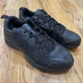 thumbnail image 4 of New Balance 608 Shoes Men Size 10.5 Triple Black Leather Non Slip Safety Comfort, 4 of 6