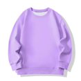 thumbnail image 4 of Kids' Sweatshirt Dropped Shoulder Crewneck Long Sleeve Casual Pullover Basic Comfortable Solid Color Toddler Fall Top, 4 of 5