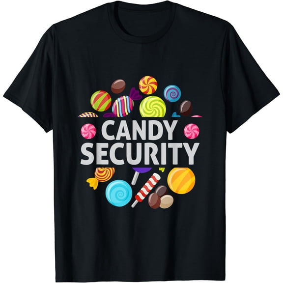 candy land costumes adult candy land tee candy security T-Shirt