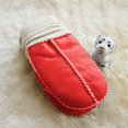 thumbnail image 3 of Warm Sheepskin Gloves for Children and Students with Lanyard Halter., 3 of 5