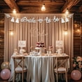thumbnail image 5 of Bride To Be Bachelorette Party Paper Banner, Silver Glitter Hen do Accessories Hanging Bride To Be Banner for Hen Party Decorations (Silver), 5 of 7