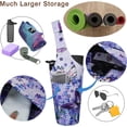 thumbnail image 5 of Fashion Printed Yoga Mat Bag with Large Side Pocket & Zipper Pocket Long Tote Yoga Bag Fit Most Size Mats - Holds More Yoga Accessories, 5 of 6