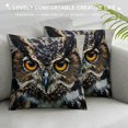 thumbnail image 3 of YINGXI Pillow,Home Decorative Throw Pillow Cover Head Cotton Linen Cushion for Couch/Sofa/Bedroom/Livingroom/Kitchen/Car Square Pillow case 24x24in, 3 of 5