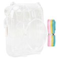 thumbnail image 1 of Clear Instant Camera Case PC Antiscratch Camera Sleeve With Adjustable Shoulder Strap For Instax Mini 12, 1 of 4
