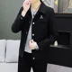 thumbnail image 5 of Blazer masculino de un solo pecho para fiesta, abrigo corto, chaqueta de traje para hombre recortada, elegante, simple, original, estilo coreano, ropa 2024, 5 of 5