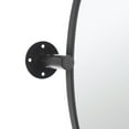 thumbnail image 4 of SAFAVIEH Eldia 36 in. Dia Round Solid Mirror, Black, 4 of 7