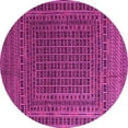 thumbnail image 1 of Ahgly Company Indoor Round Persian Pink Traditional Area Rugs, 6' Round, 1 of 4