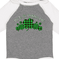 thumbnail image 4 of Inktastic My 1st St. Patrick's Day with Plaid Shamrocks Boys or Girls Long Sleeve Baby Bodysuit, 4 of 5