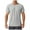 Gray, variant on Njagoc3 Mens Short - Sleeve Solid Color Crew Neck, Essential Tee, Soft Cotton, Summer Daily & Gym Top