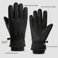 thumbnail image 4 of Guantes de invierno para montar al aire libre | Guantes deportivos cálidos, resistentes al viento y con agarre antideslizante | Forro polar para esquiar, andar en bicicleta, hacer senderismo y correr, 4 of 5