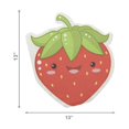 thumbnail image 3 of Lot de 12 Serviettes 3 Plis en Forme Fraise - Ensemble de 6, 3 of 4