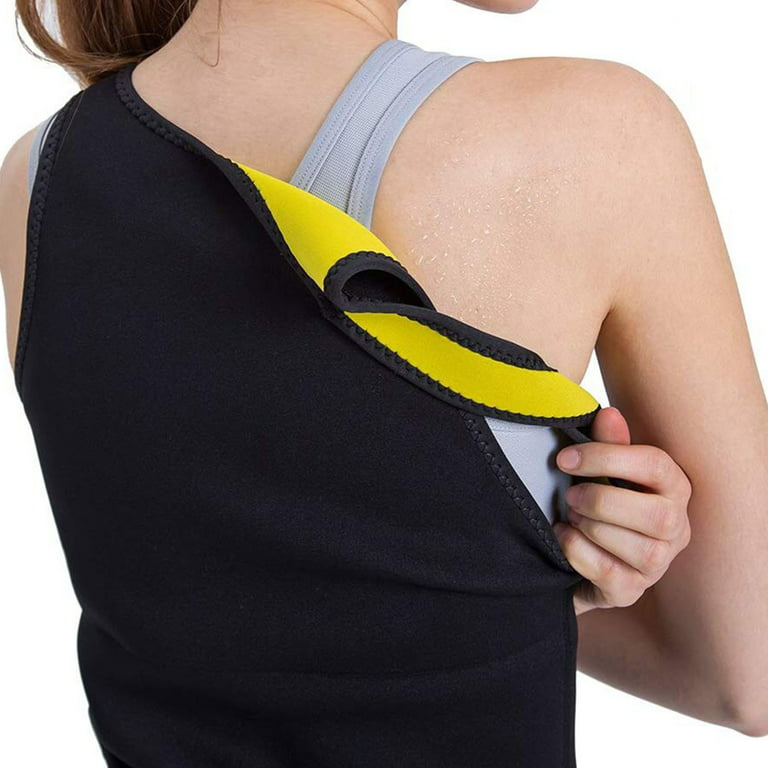 Travelwnat Sweat Shaper Women's Premium Workout Tank Top Slimming Polymer  Sauna Vest 
