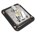 thumbnail image 3 of "Premium 304 Stainless Steel Paddle Latch with Keys - Heavy Duty Handle Lock for Construction Equipment & Generator Sets"  

(Character count: 108)  

Alternative option:  
"Industrial-Grade 304, 3 of 6