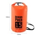 thumbnail image 4 of Saco de Natación FLhrweasw Impermeable 15L Naranja, 4 of 9
