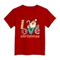 thumbnail image 3 of UYYX Shirts For Girls 10-12 Girls Christmas Shirt Girls Short Sleeve T Shirts Kids Summer Tops Crewneck Tees 9-10 Years, 3 of 3