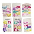 thumbnail image 1 of 36pcs pinzas para el cabello coloridas encantadoras broches de color caramelo pasadores para el cabello sombreros accesorios para el cabello para niñas mujeres, 1 of 6