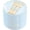 Blue Gold, variant on 200Pcs Clear Plastic Dessert Plates Disposable 6.3" with Plastic Forks 5" - Small Clear Plates-Dessert/Cake/Appetizer Plates for Birthday/Easter Party & Wedding - Serve for 100Guests