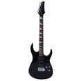 thumbnail image 5 of 38.6" Electric Guitar - 6 String Guitars with 24 Frets, Basswood Body, Rosewood Fingerboard, HSH Pickup, Black, 5 of 7