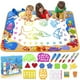 Photo 1 of Water Doodle Mat - Kids Painting Writing Doodle Toy Mat - Color Doodle Drawing Mat Bring Magic Pens Educational Toys for Age 2 3 4 5 6 7 Year Old Girls Boys Age Toddler Gift