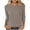 #H-Khaki, variant on GuangCheng Womens Sweaters 3/4 Length Sleeve Kint Crew Neck Blouses Casual Pullover Winter Tops