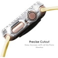 thumbnail image 5 of 2-Pack Bling Compatible for Apple Watch Cases 38mm Series 3 2 1, Protective Bumper for iWatch Series 1/2/3 (38mm, Silver/Clear), 5 of 5