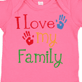 thumbnail image 4 of Inktastic I Love My Family Boys or Girls Baby Bodysuit, 4 of 5