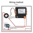 thumbnail image 3 of Voltímetro De CA Amperímetro, Medidor De Corriente De Voltaje De CA Compacto AC50-500V 0-120A Respuesta Rápida Para Medición, 3 of 7