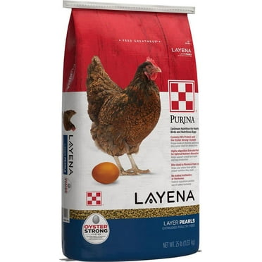 Purina Layena Pearls Chicken Feed, 25 lb. Bag