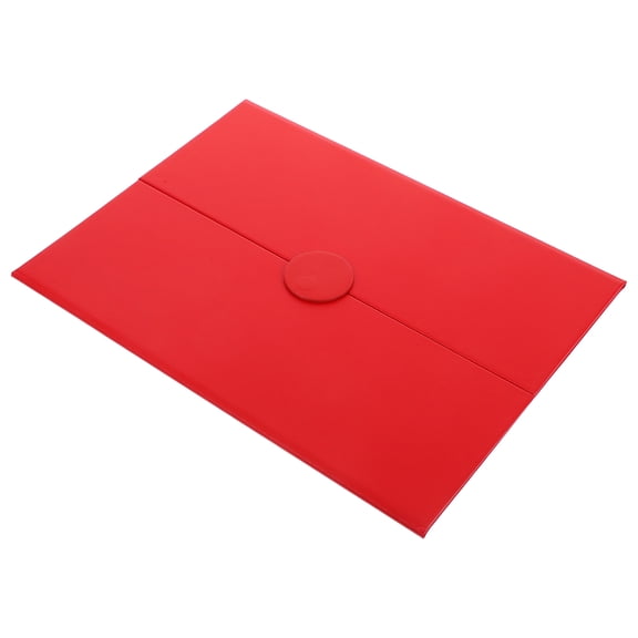 Hemoton  Certificate Holders Marriage License Ribbon Grad Travel Red