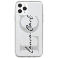 thumbnail image 1 of Nombre personalizado letras DIY para iPhone 14 13 Pro Max Funda 12 8 Plus SE 2020 Funda de silicona para niñas para iPhone 11 Pro Funda X XR 7 Tan Jianjun unisex, 1 of 2