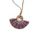 thumbnail image 1 of Sonducket Collar de tela para mujer, colgante de moda, collares de decoración, adorno de joyería, regalos para fiesta de boda, trabajo diario Ropa, zapatos y accesorios Miscelánea Violeta Sonducket AP014599-15, 1 of 6