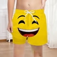 thumbnail image 2 of Boys Swim Trunks With Prints Beach Shorts Kids Summer Pool Party Play Clothes, 2 of 4