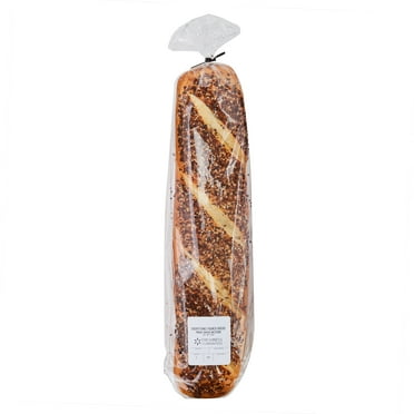 Freshness Guaranteed Everything French Bakery Bread Loaf, 14 oz, 1 Count