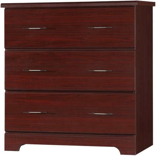 Storkcraft Brookside 3 Drawer Dresser Chest Cherry - Walmart.com