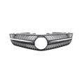 thumbnail image 1 of For Mercedes-Benz R230 SL-Class 2009-2012 SL500 SL550 SL600 Front Grille Grill Black/Silver Upper Bumper Hood Mesh, 1 of 7