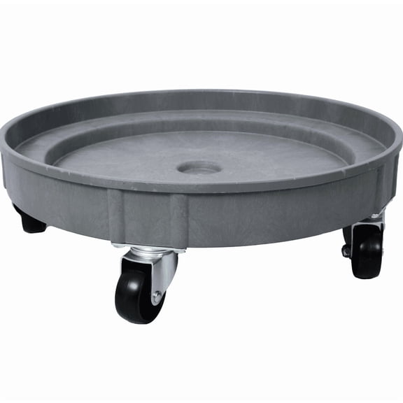 30Gal/55Gal Drum Dolly - Heavy Duty 900lb Capacity Plastic Cart