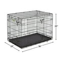 thumbnail image 5 of Mid west Kit chenil double porte iCrate pour chiens, 36 po, 5 of 5