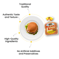 thumbnail image 2 of Schmidt Old Tyme Potato Sandwich Rolls, 8 Count, Soft & Fluffy Bread Rolls, 140 Calories per Serving, Perfect for Sandwiches, Light Brown, 2 of 12