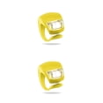 thumbnail image 4 of Soidarity Luz delantera LED para bicicleta, bicicletas de montaña, con , 3 modos, lámpara de advertencia para exteriores, accesorios para Amarillo 2Conjunto, 4 of 6