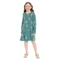 thumbnail image 4 of Tinkerbell Girls Print Skater Dress, Sizes 4-16, 4 of 9