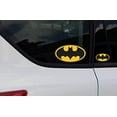 thumbnail image 2 of Chroma Batman Logo Car Emblem Decals & Stickers, Acrylic, Automotive, 3-Pack, 2 of 3